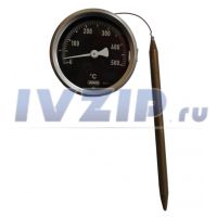 Термометр стрелочный 608201/2160 (0..500°C) для Печи для пиццы ПЭП-4 Abat