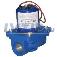 Клапан соленоидный КСВМ-15/220V (ДУ-15)