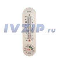 Настенный стрелочный термометр и гигрометр