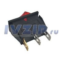 Выключатель одноклавишный, узкий 16А/250V