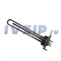 ТЭН для маслянного радиатора 1500W (двухрежимный, L=220мм, фланец гайка-резьба D=42мм)