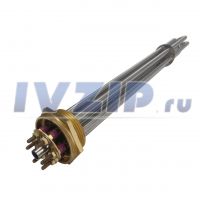 ТЭН для электрокотлов 9000W RDT (3x3.0 кВт, резьба G2", L=311мм, 220/380В) для котлов Эван 69690