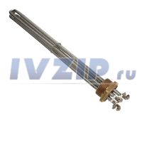 БЛОК-ТЭН  6000W (2000x3), нерж, G1 1/2\" 220В