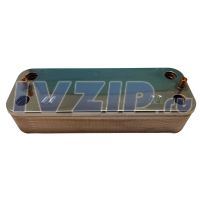 Теплообменник АОГВ (ГВС) BAXI (16 пластин 178 мм) мод. LUNA 20 FI 5625460