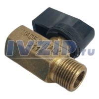 Кран наполнения системы в сборе газового котла Baxi (L=45mm, 3/8-3/8) JJJ005620240/5620240