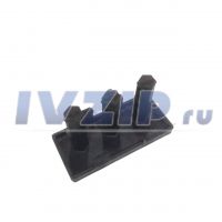 Кнопка микроволновки чёрная (3D печать) MBG64586203