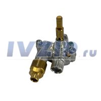 Кран горелки стола Gefest мод. СВН2230, 2231 с устр. безопасности,  мал. и норм. мощн. SomiPress (CAL 22101А/531.30GN, CAL 22101/267.30)