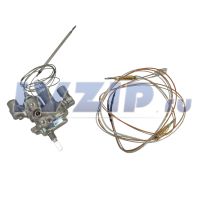 Кран газовый (ТУП) духовки "GEFEST", прир.газ (MTG 22300А/7694 в компл. с термопарой зам. MTG 22300А/7396)