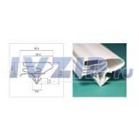 Уплотнитель двери холодильника LG 570х970 х/о ADX73591401/ADX73590901