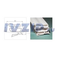 Уплотнитель двери холодильника Indesit Стинол (571х1009) профиль ИН  C00854009	не оригинал