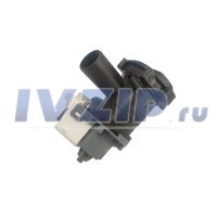 Насос слива СМА HANYU (30W 3 защ.клеммы вперед, с улиткой) 141896/PMP033BO