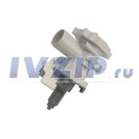 Насос слива СМА Hanyu (38W 3 винта, фишка вперед, с улиткой) 044998/145315/9019717